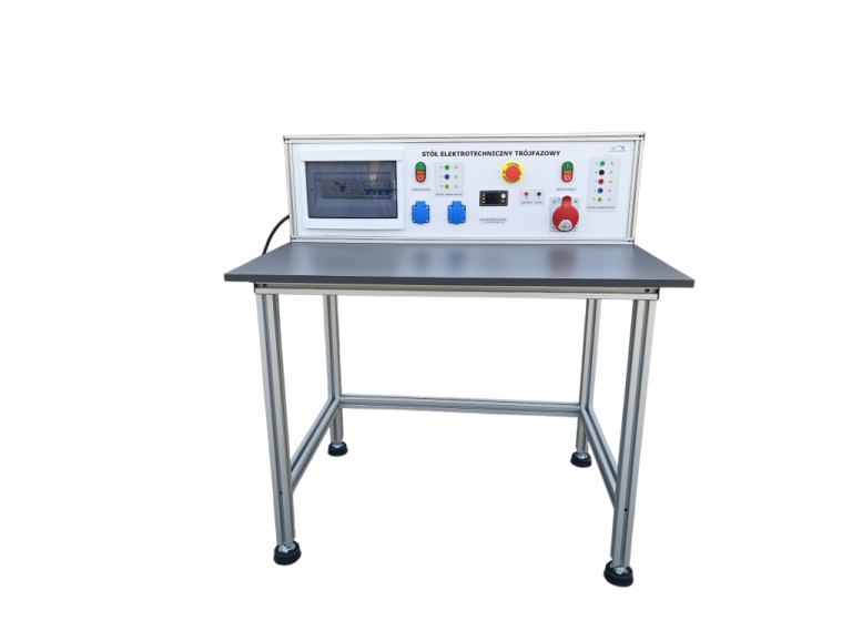 stół elektrotechniczny trójfazowy 