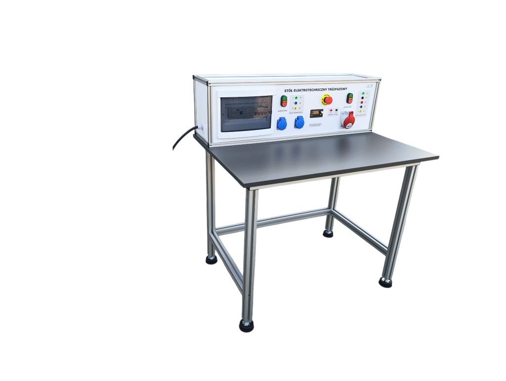 stół elektrotechniczny trójfazowy 